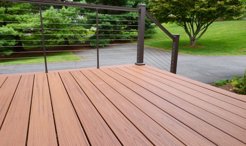 wood or composite deck